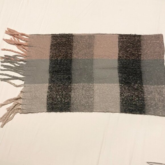 LA Express Multicoloured Scarf Fall Winter Scarf 72 x 20.5 Inch - Picture 2 of 16